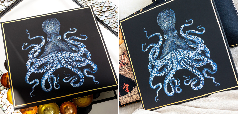 Постер Blue Octopus Poster 2 Постер Blue Octopus Poster 2 - Loft-Concept в Орле