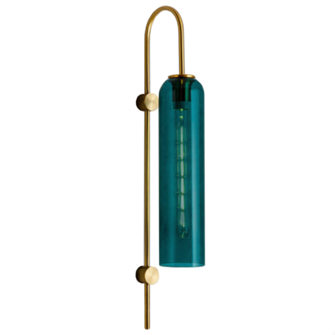 Бра ARTICOLO float Wall Sconce Drunken Emerald Золотой Бирюзовый Бра ARTICOLO float Wall Sconce Drunken Emerald Золотой Бирюзовый в Орле | Loft Concept