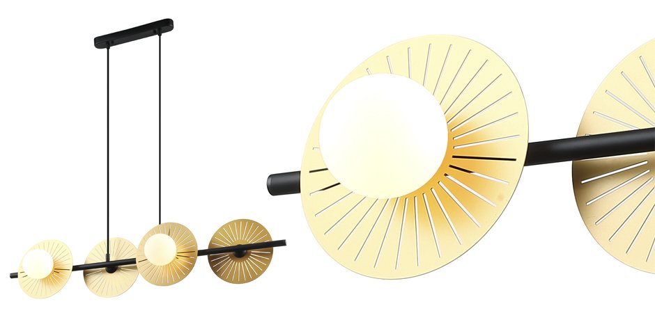 Люстра Balls & Discs Horizontal 4 Люстра Balls & Discs Horizontal 4 - Loft-Concept в Орле