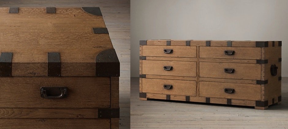 Комод в винтажном стиле Vintage Antique Oak Wide Комод в винтажном стиле Vintage Antique Oak Wide - Loft-Concept в Орле