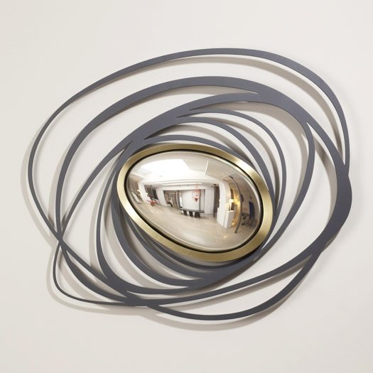 Зеркало Herve Van der Straeten Miroir Nebuleuse Золотой Черный в Орле | Loft Concept 