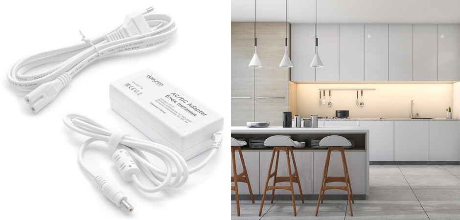 Комплект светодиодной ленты 14,4W/m 60LED/m 5050SMD теплый белый Комплект светодиодной ленты 14,4W/m 60LED/m 5050SMD теплый белый - Loft-Concept в Орле