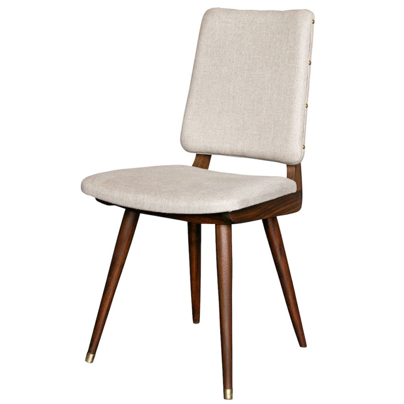 Стул Camille Dining Chair ivory ( слоновая кость ) Коричневый в Орле | Loft Concept 