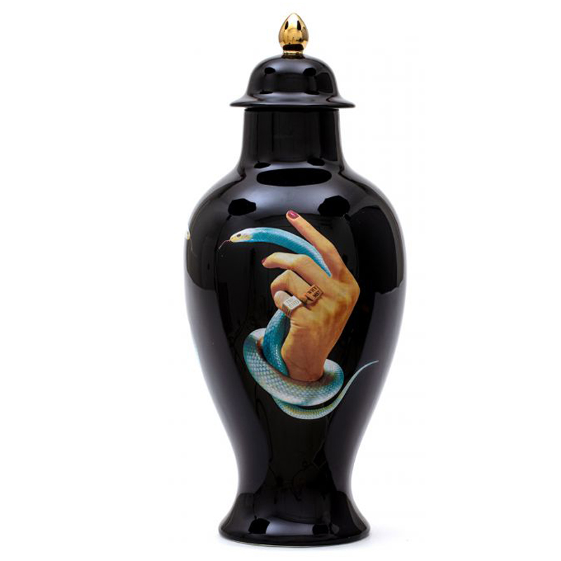 Ваза Seletti Vase Hands with Snakes Мульти Ваза Seletti Vase Hands with Snakes Мульти в Орле | Loft Concept