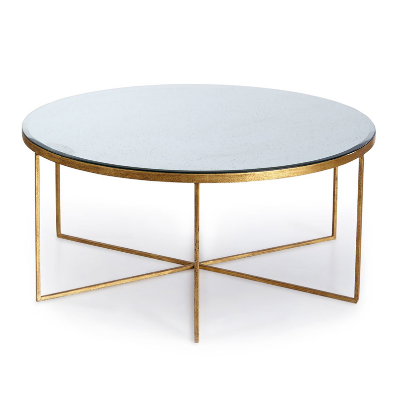 Кофейный стол Rhoda Coffee Table Золотой Кофейный стол Rhoda Coffee Table Золотой в Орле | Loft Concept