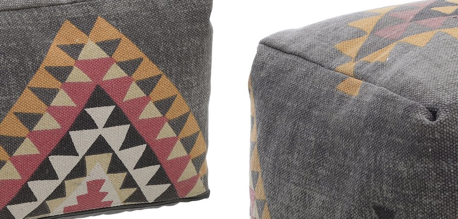 Пуф KELIM Pattern Triangle Пуф KELIM Pattern Triangle - Loft-Concept в Орле