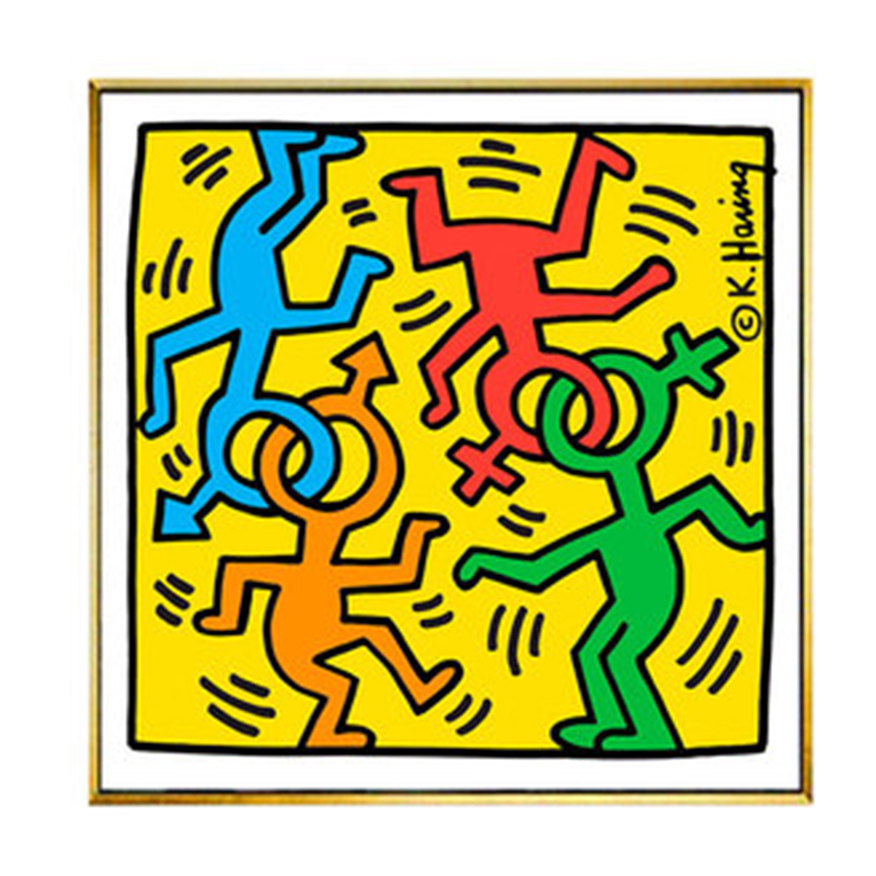 Постер Keith Haring 18 Мульти Постер Keith Haring 18 Мульти в Орле | Loft Concept