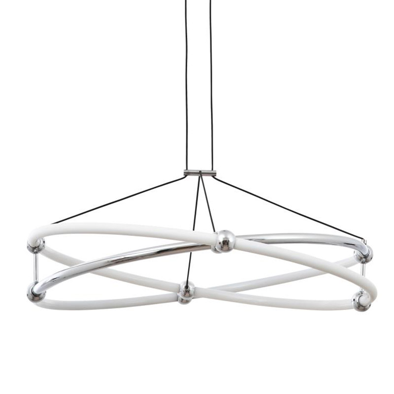 Люстра Euphoria White Светодиодная Белый Хром Люстра Euphoria White Светодиодная Белый Хром в Орле | Loft Concept