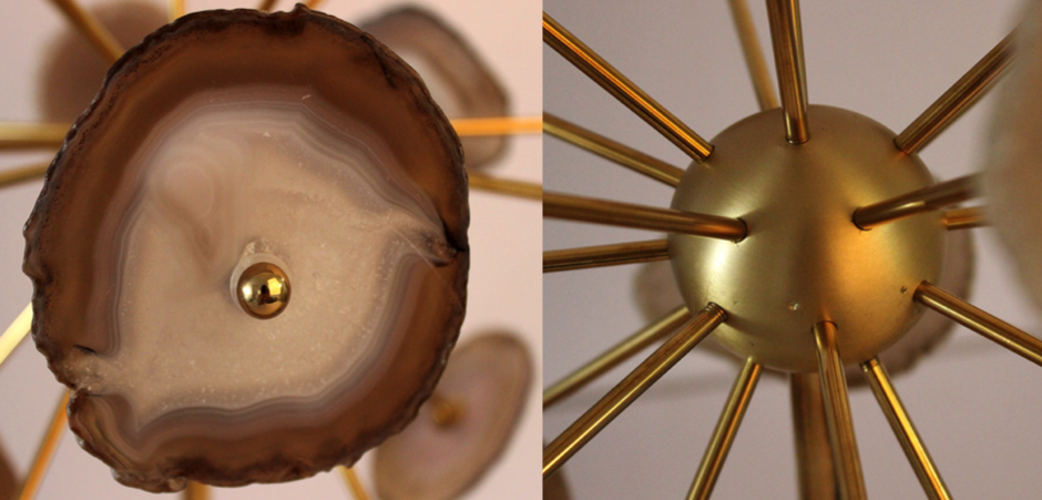 Аксессуар Agate Burst Brass Аксессуар Agate Burst Brass - Loft-Concept в Орле