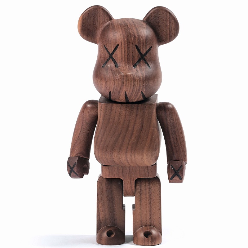 Статуэтка Bearbrick Dark Walnut Орех Статуэтка Bearbrick Dark Walnut Орех в Орле | Loft Concept