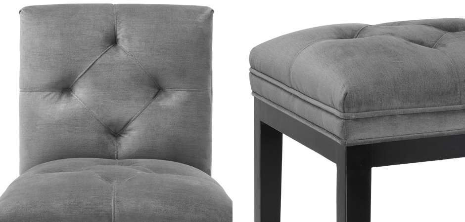Барный стул Eichholtz Bar Stool Cesare Grey Барный стул Eichholtz Bar Stool Cesare Grey - Loft-Concept в Орле