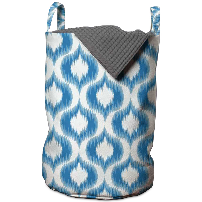 Корзина Blue Ornament Basket Белый Синий Корзина Blue Ornament Basket Белый Синий в Орле | Loft Concept