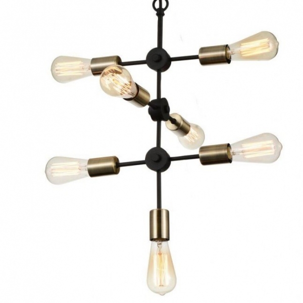 Люстра Bulb Netsch Pendant 7 Черный Люстра Bulb Netsch Pendant 7 Черный в Орле | Loft Concept