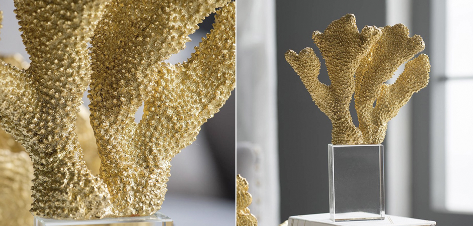 Статуэтка Gold Sea Cactus Статуэтка Gold Sea Cactus - Loft-Concept в Орле