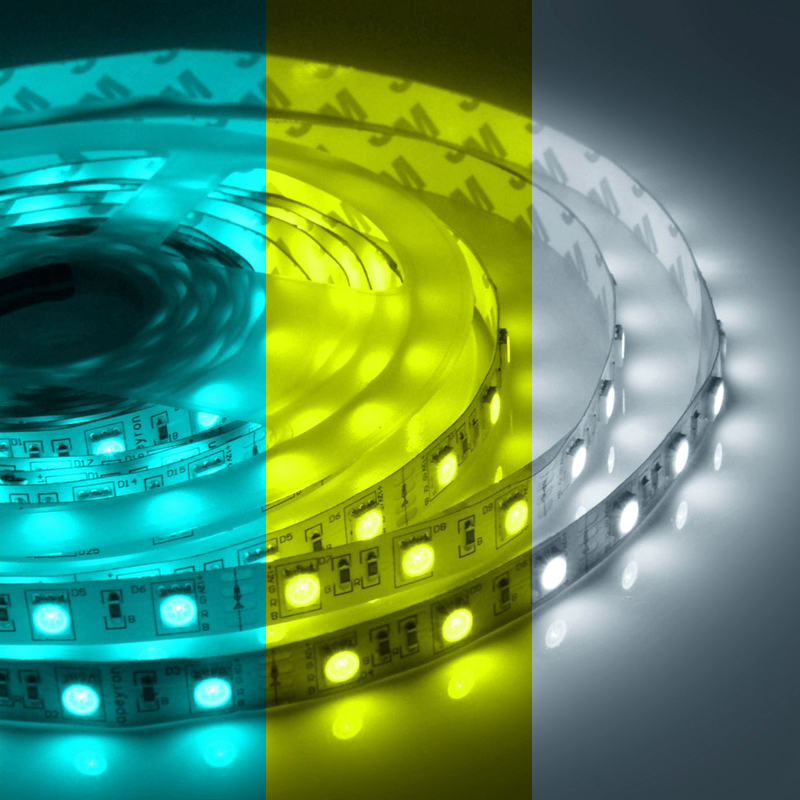 Светодиодная влагозащищенная лента 14,4W/m 60LED/m 5050SMD разноцветная 5M Белый Светодиодная влагозащищенная лента 14,4W/m 60LED/m 5050SMD разноцветная 5M Белый в Орле | Loft Concept