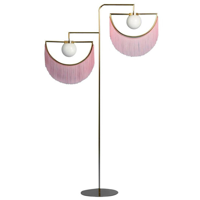 Торшер Inodesign Houtique Masquespacio Floor lamp Two Золотой Розовый Торшер Inodesign Houtique Masquespacio Floor lamp Two Золотой Розовый в Орле | Loft Concept