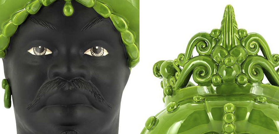 Ваза VASE MORO MAN MED. MAT Green Ваза VASE MORO MAN MED. MAT Green - Loft-Concept в Орле