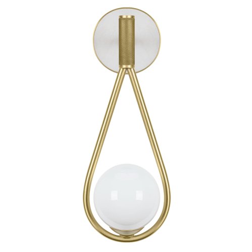 Бра CORDA Wall Lamp Латунь Белый Бра CORDA Wall Lamp Латунь Белый в Орле | Loft Concept