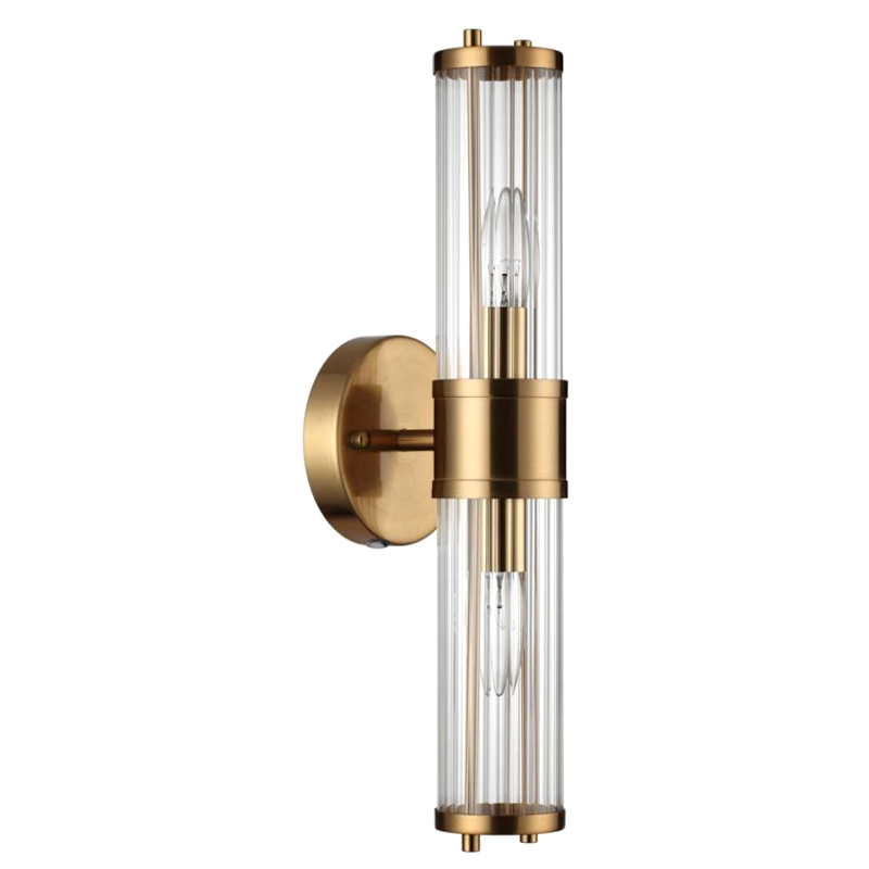 Бра Glass TUBE Бронзовое на 2 лампы Бронза Бра Glass TUBE Бронзовое на 2 лампы Бронза в Орле | Loft Concept