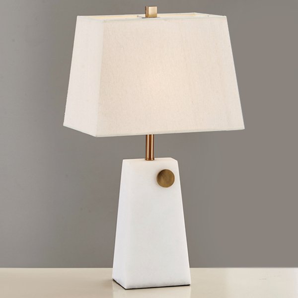 Настольная лампа Table lamp marble White Белый в Орле | Loft Concept 