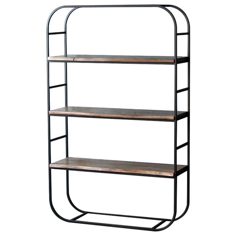 Стеллаж Holman Industrial Metal Rust Rack Черный Коричневый Стеллаж Holman Industrial Metal Rust Rack Черный Коричневый в Орле | Loft Concept