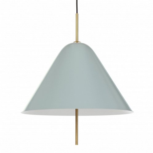 Люстра Oria Pendant lamp gray-blue Голубой пастельный Люстра Oria Pendant lamp gray-blue Голубой пастельный в Орле | Loft Concept