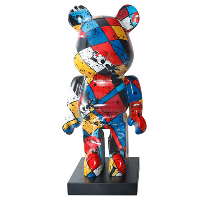 Статуэтка Bearbrick Look Lips on stand Мульти Статуэтка Bearbrick Look Lips on stand Мульти в Орле | Loft Concept