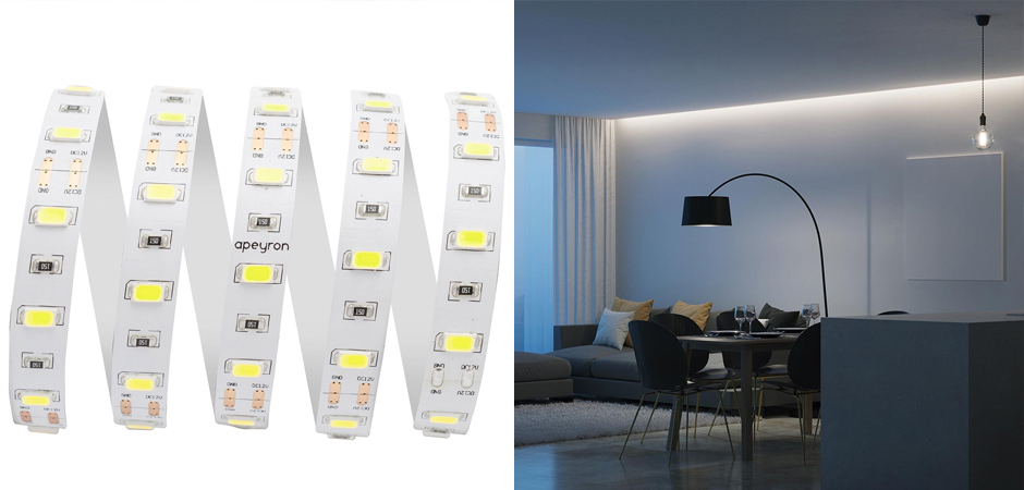 Светодиодная лента 9,6W/m 60LED/m 5630SMD холодный белый 3M Светодиодная лента 9,6W/m 60LED/m 5630SMD холодный белый 3M - Loft-Concept в Орле