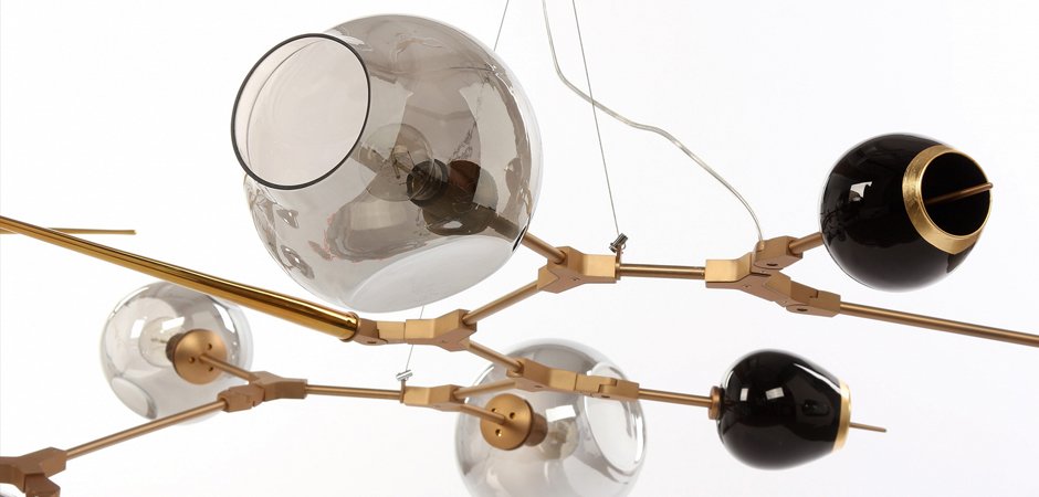 ЛЮСТРА Chandelier bubbles and thorns 6 плафонов ЛЮСТРА Chandelier bubbles and thorns 6 плафонов - Loft-Concept в Орле