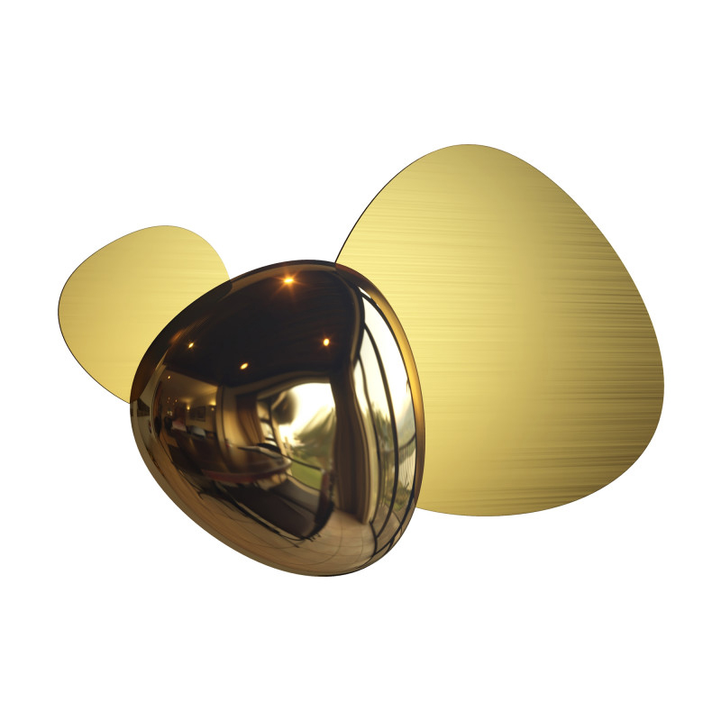 Бра Gold Matt & Gloss 1 Глянцевое золото матовое золото Бра Gold Matt & Gloss 1 Глянцевое золото матовое золото в Орле | Loft Concept