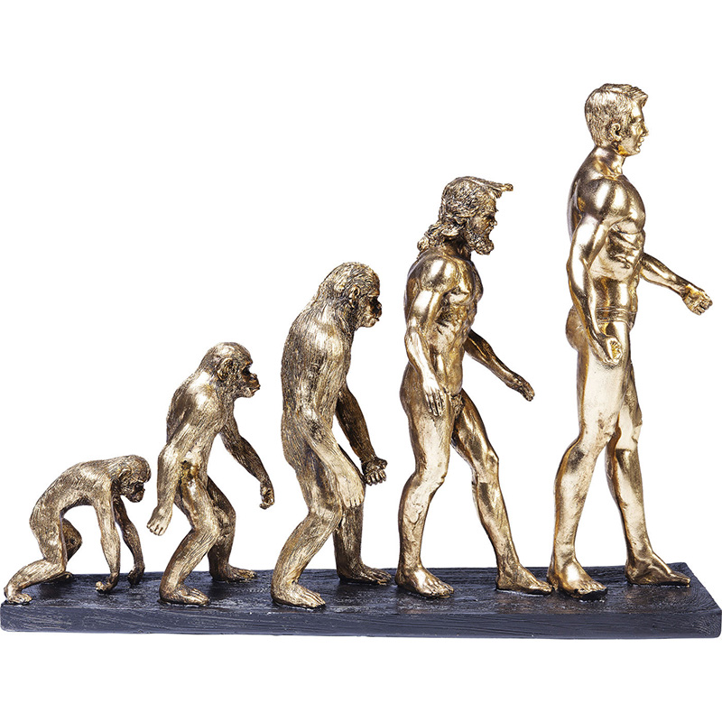 Статуэтка Human Evolution Золотой Статуэтка Human Evolution Золотой в Орле | Loft Concept