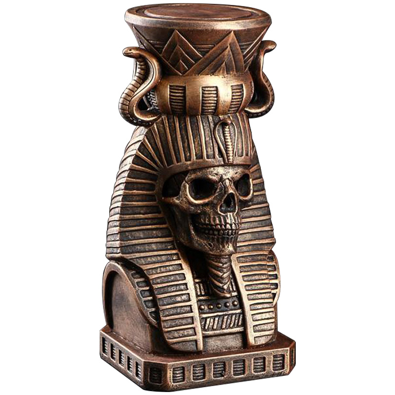 Подсвечник Pharaoh Skull Медь Подсвечник Pharaoh Skull Медь в Орле | Loft Concept