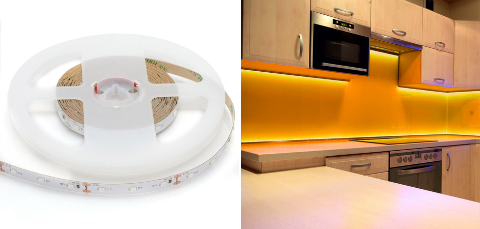 Светодиодная лента 4,8W/m 60LED/m 3528SMD желтый Светодиодная лента 4,8W/m 60LED/m 3528SMD желтый - Loft-Concept в Орле