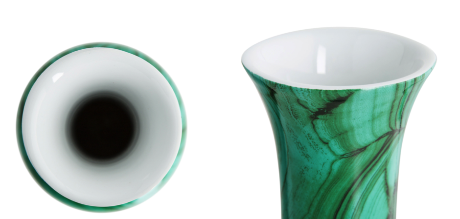 Ваза Malachite Vase vanessa Ваза Malachite Vase vanessa - Loft-Concept в Орле