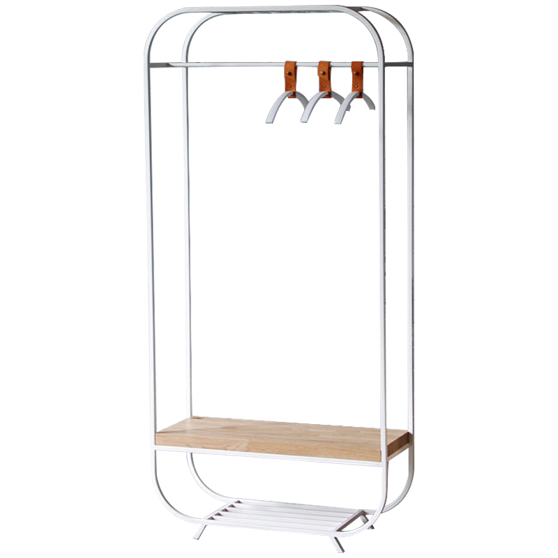 Рейл Franks Industrial Metal Rust Clothes Rail Белый Древесина Рейл Franks Industrial Metal Rust Clothes Rail Белый Древесина в Орле | Loft Concept