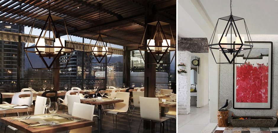 Люстра Gem Hanging Light Fixture marble Люстра Gem Hanging Light Fixture marble - Loft-Concept в Орле