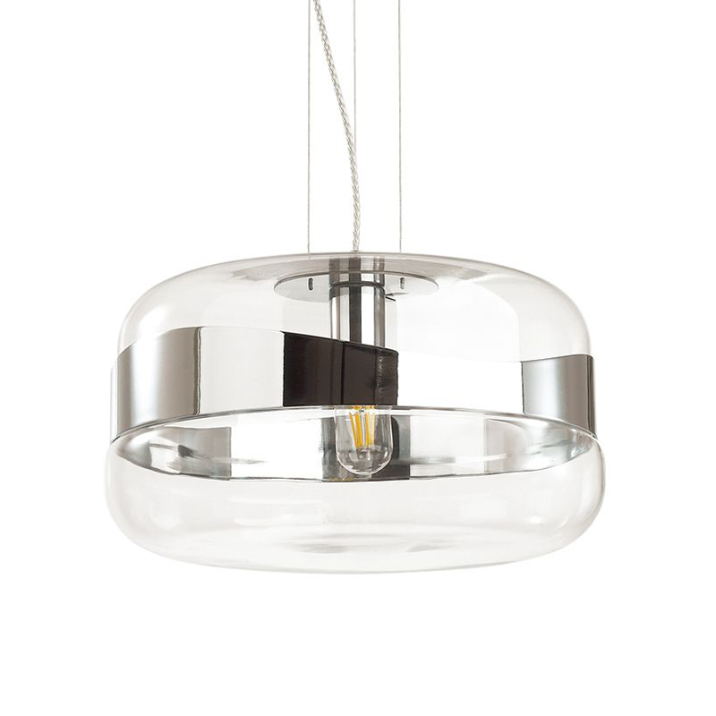 Люстра Igon Chrome Lamp Прозрачный Хром в Орле | Loft Concept 