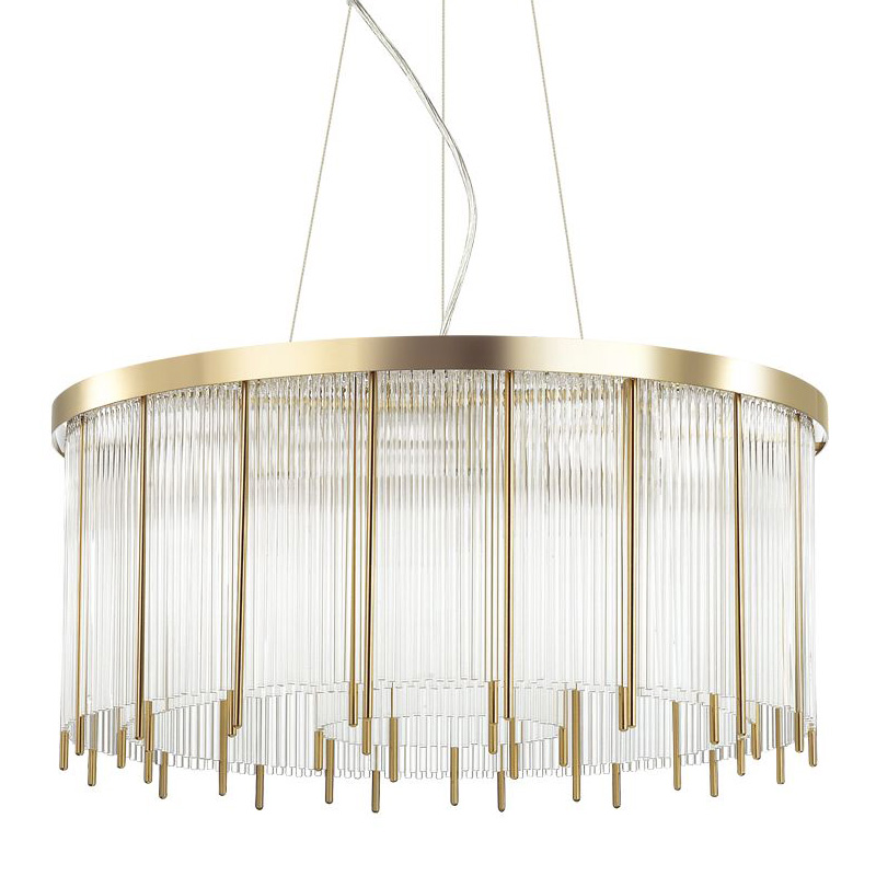 Люстра Niemira Chandelier 70 Прозрачный (Transparent) Золотой Люстра Niemira Chandelier 70 Прозрачный (Transparent) Золотой в Орле | Loft Concept