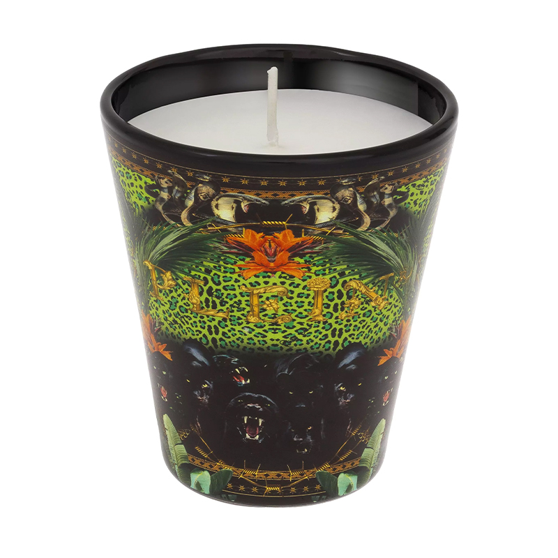 Свеча Philipp Plein Candle Jungle S Черный Мульти Свеча Philipp Plein Candle Jungle S Черный Мульти в Орле | Loft Concept