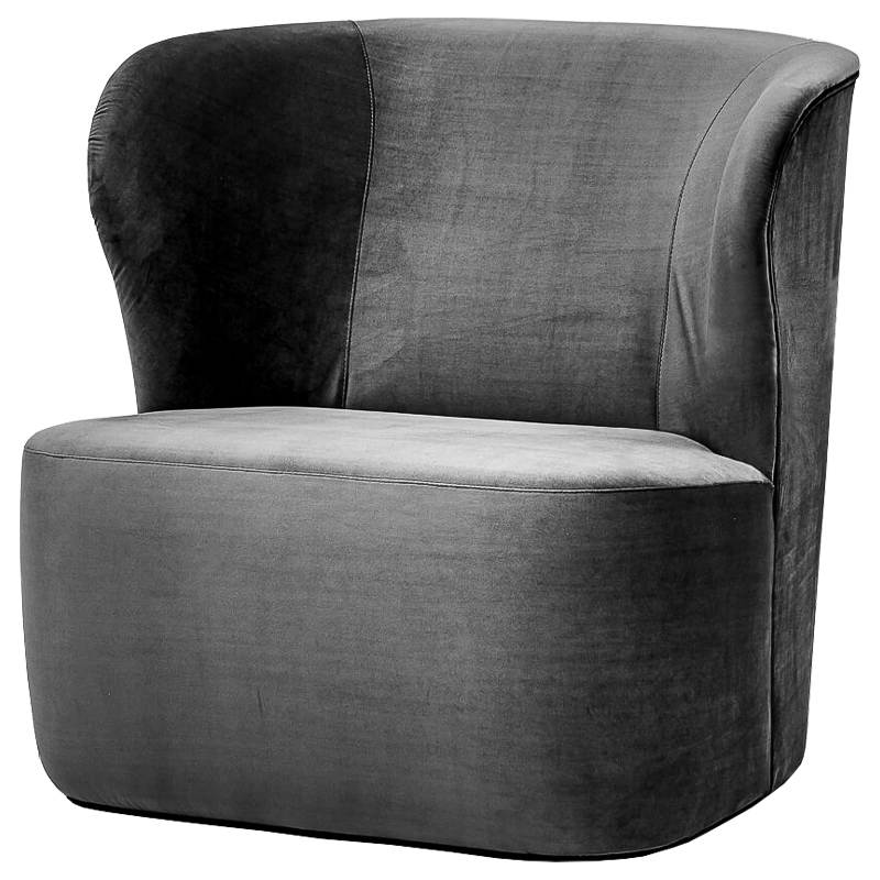 Кресло Hortense Chair Gray Серый в Орле | Loft Concept 