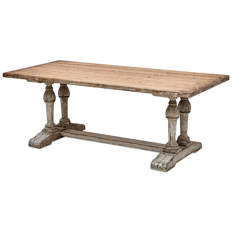 Обеденный стол Niseti Table Бежево-серый Обеденный стол Niseti Table Бежево-серый в Орле | Loft Concept