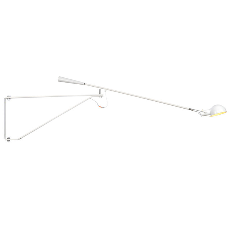 Настенный светильник FLOS Mod 265 Wall Lamp White by Paolo Rizzatto 205 см Белый Настенный светильник FLOS Mod 265 Wall Lamp White by Paolo Rizzatto 205 см Белый в Орле | Loft Concept