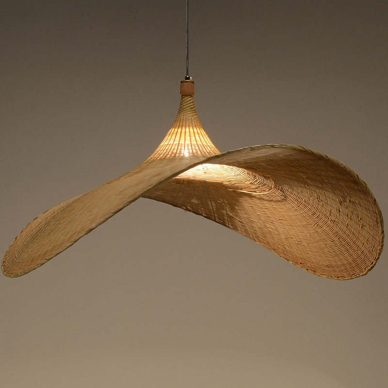 Подвесной светильник Straw Hat Pendant Древесина Подвесной светильник Straw Hat Pendant Древесина в Орле | Loft Concept