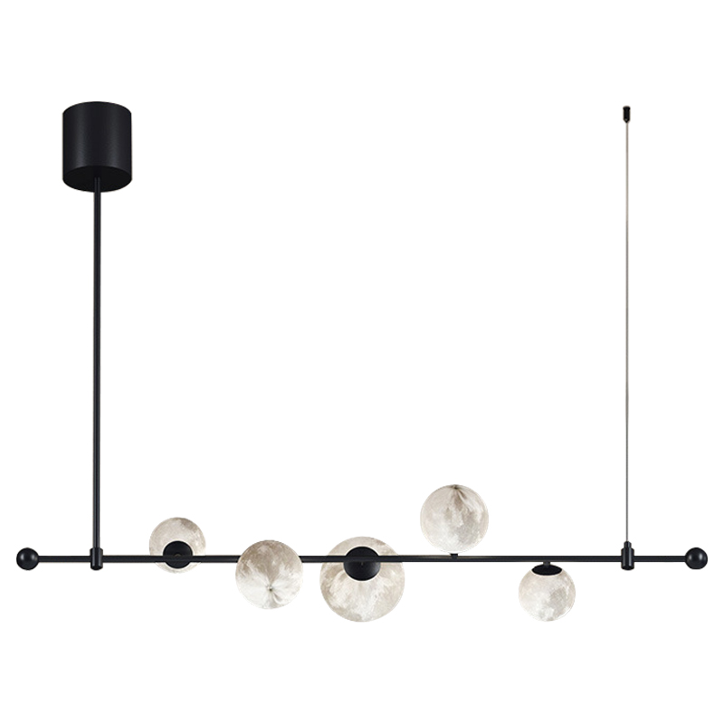 Светильник Tech Lighting Modern Rail Geometric Linear Suspension 5 Black Черный Белый Светильник Tech Lighting Modern Rail Geometric Linear Suspension 5 Black Черный Белый в Орле | Loft Concept