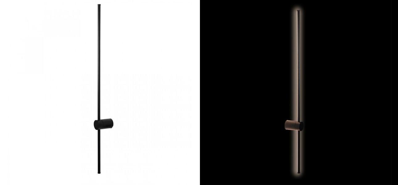 Бра светодиодное Trumpet Tube Fully Black - фото №1