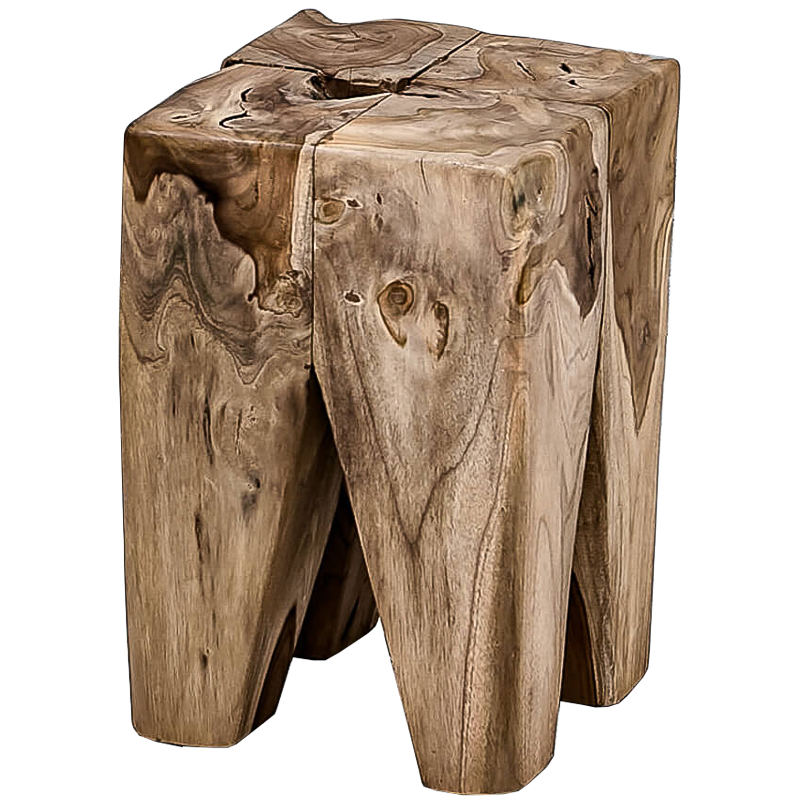 Приставной стол Kuenring Cube Side Table Коричневый Приставной стол Kuenring Cube Side Table Коричневый в Орле | Loft Concept