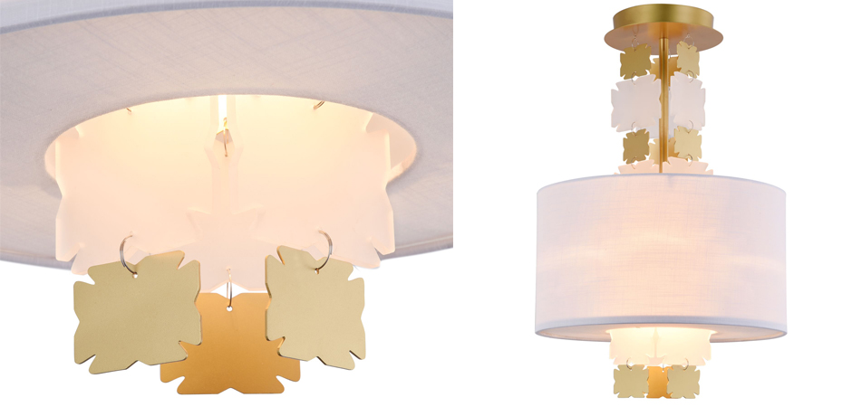 Потолочный светильник Jacopo Mosaic Ceiling Light One Потолочный светильник Jacopo Mosaic Ceiling Light One - Loft-Concept в Орле