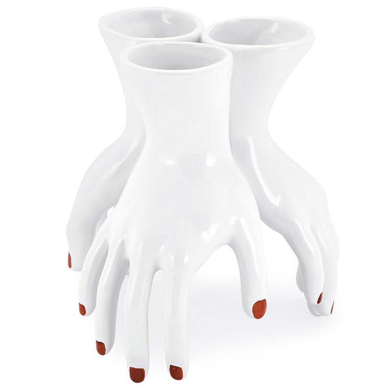 Ваза VASE HANDSTAND Белый Ваза VASE HANDSTAND Белый в Орле | Loft Concept