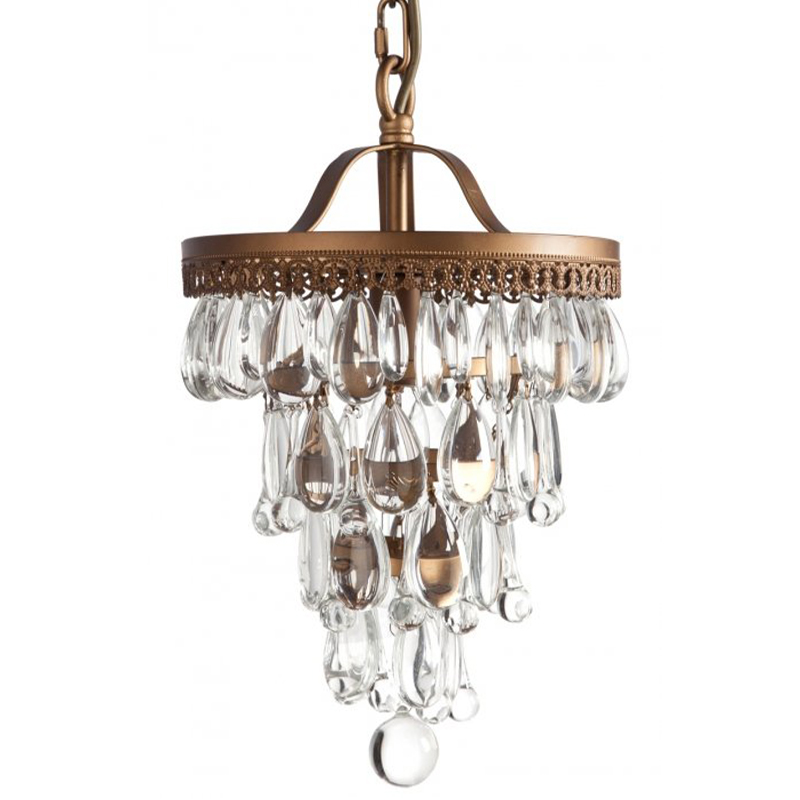 Люстра Clarissa Glass Drop Pendant 25 Бронза Люстра Clarissa Glass Drop Pendant 25 Бронза в Орле | Loft Concept
