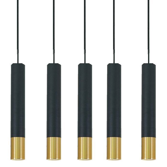 Подвесной светильник Ike large Pendant Lamp Черный Латунь Подвесной светильник Ike large Pendant Lamp Черный Латунь в Орле | Loft Concept